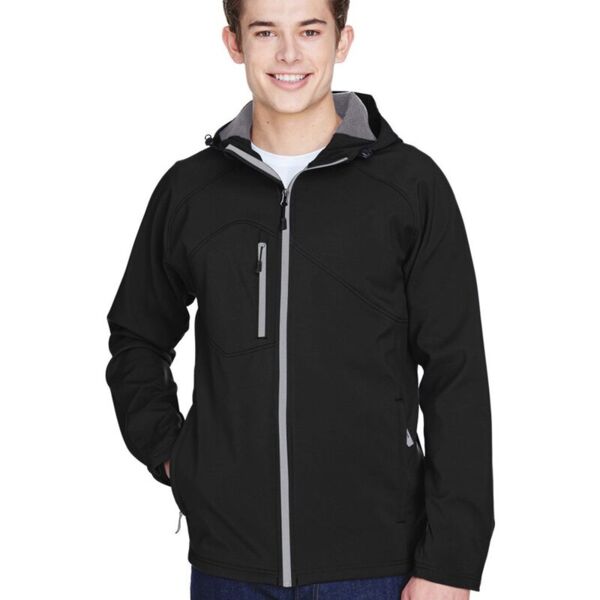 Glacier Insulated Three-Layer Fleece Soft Shell Hood Jacket Thumbnail