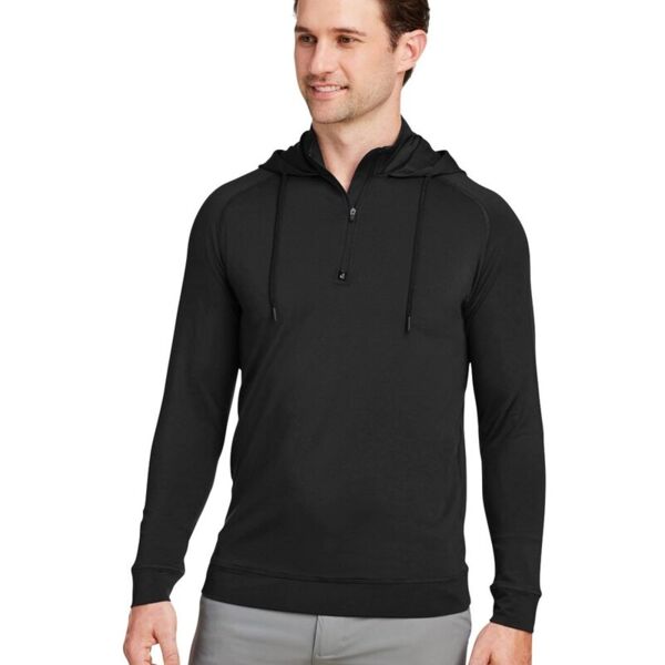 Vandyke Quarter-Zip Pullover Hooded Sweatshirt Thumbnail