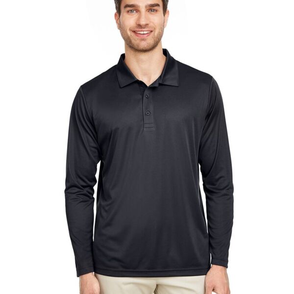 Men's Zone Performance Long Sleeve Polo Thumbnail