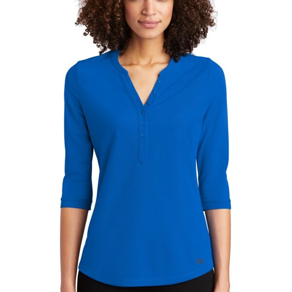 Women's Jewel Henley Thumbnail