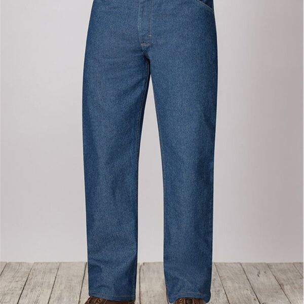Flame Resistant Classic Fit Pre-Washed Denim Jean Extended Sizes Thumbnail