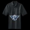 Heavyweight Cotton Pique Polo with Pocket Thumbnail