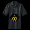 Heavyweight Cotton Pique Polo with Pocket Thumbnail