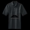 Heavyweight Cotton Pique Polo with Pocket Thumbnail