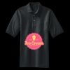Heavyweight Cotton Pique Polo with Pocket Thumbnail