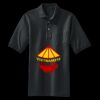 Heavyweight Cotton Pique Polo with Pocket Thumbnail
