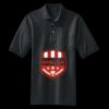 Heavyweight Cotton Pique Polo with Pocket Thumbnail
