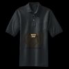Heavyweight Cotton Pique Polo with Pocket Thumbnail