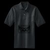 Heavyweight Cotton Pique Polo with Pocket Thumbnail