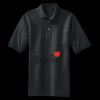 Heavyweight Cotton Pique Polo with Pocket Thumbnail