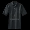 Heavyweight Cotton Pique Polo with Pocket Thumbnail