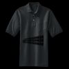 Heavyweight Cotton Pique Polo with Pocket Thumbnail