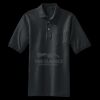 Heavyweight Cotton Pique Polo with Pocket Thumbnail