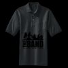 Heavyweight Cotton Pique Polo with Pocket Thumbnail