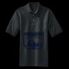 Heavyweight Cotton Pique Polo with Pocket Thumbnail