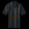 Heavyweight Cotton Pique Polo with Pocket Thumbnail