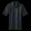 Heavyweight Cotton Pique Polo with Pocket Thumbnail