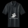 Heavyweight Cotton Pique Polo with Pocket Thumbnail