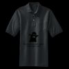Heavyweight Cotton Pique Polo with Pocket Thumbnail