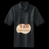 Heavyweight Cotton Pique Polo with Pocket Thumbnail