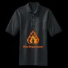 Heavyweight Cotton Pique Polo with Pocket Thumbnail