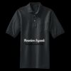Heavyweight Cotton Pique Polo with Pocket Thumbnail