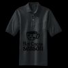Heavyweight Cotton Pique Polo with Pocket Thumbnail