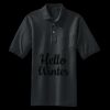 Heavyweight Cotton Pique Polo with Pocket Thumbnail