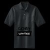 Heavyweight Cotton Pique Polo with Pocket Thumbnail