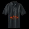 Heavyweight Cotton Pique Polo with Pocket Thumbnail