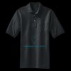 Heavyweight Cotton Pique Polo with Pocket Thumbnail