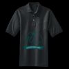 Heavyweight Cotton Pique Polo with Pocket Thumbnail