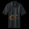 Heavyweight Cotton Pique Polo with Pocket Thumbnail