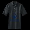 Heavyweight Cotton Pique Polo with Pocket Thumbnail