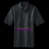Heavyweight Cotton Pique Polo with Pocket Thumbnail