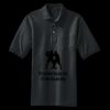 Heavyweight Cotton Pique Polo with Pocket Thumbnail