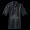 Heavyweight Cotton Pique Polo with Pocket Thumbnail