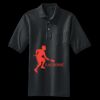 Heavyweight Cotton Pique Polo with Pocket Thumbnail