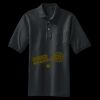 Heavyweight Cotton Pique Polo with Pocket Thumbnail