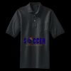 Heavyweight Cotton Pique Polo with Pocket Thumbnail