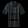 Heavyweight Cotton Pique Polo with Pocket Thumbnail
