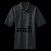 Heavyweight Cotton Pique Polo with Pocket Thumbnail