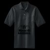 Heavyweight Cotton Pique Polo with Pocket Thumbnail