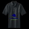 Heavyweight Cotton Pique Polo with Pocket Thumbnail