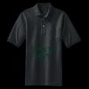 Heavyweight Cotton Pique Polo with Pocket Thumbnail