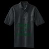 Heavyweight Cotton Pique Polo with Pocket Thumbnail