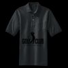 Heavyweight Cotton Pique Polo with Pocket Thumbnail