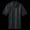 Heavyweight Cotton Pique Polo with Pocket Thumbnail
