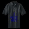 Heavyweight Cotton Pique Polo with Pocket Thumbnail