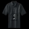 Heavyweight Cotton Pique Polo with Pocket Thumbnail